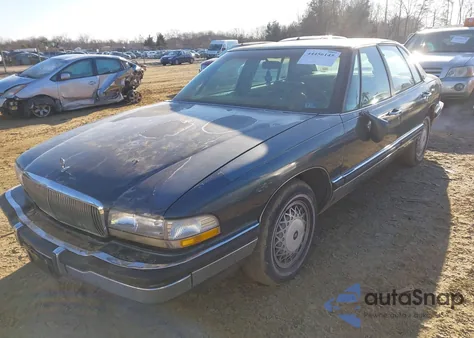 1992 Buick Park Avenue из США, поврежденный, VIN 1G4CW53L7N1619979
